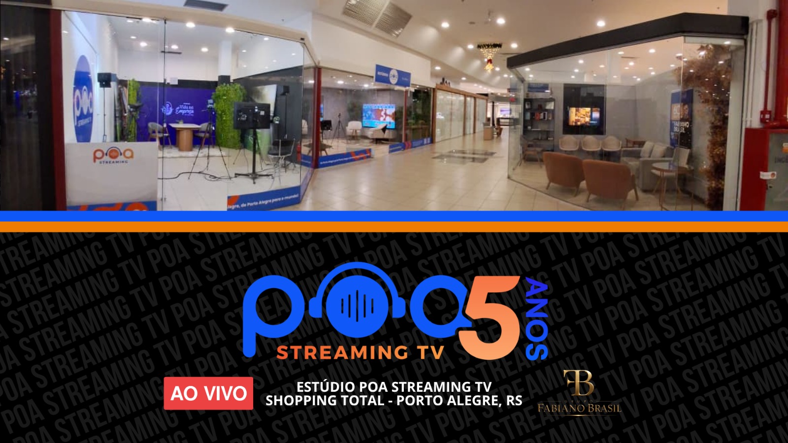 POA Streaming TV disponibiliza câmera ao vivo 24h com bastidores dos seus estúdios e programação na íntegra no YouTube
